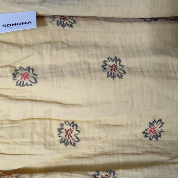 NWT Sonoma Plus Size Summer Ruffle Strap Top - Picture 3 of 8